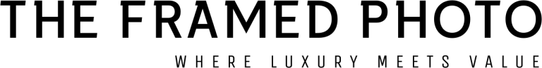 The Framed Photo logo in black