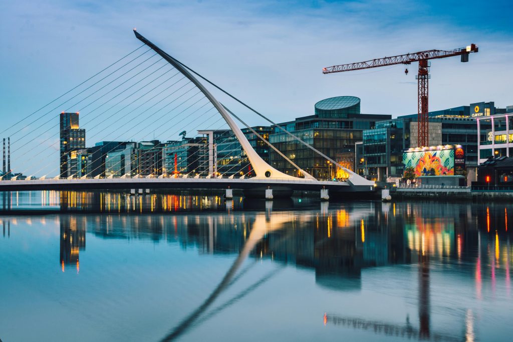 Samuel Bucket Bridge In Dublin